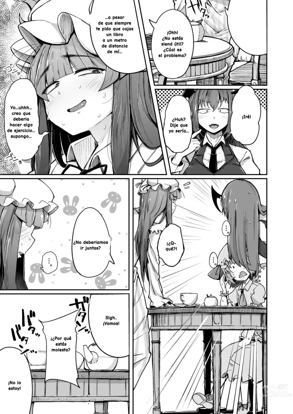 Page 11 of doujinshi Ana to Muttsuri Dosukebe Daitoshokan 2