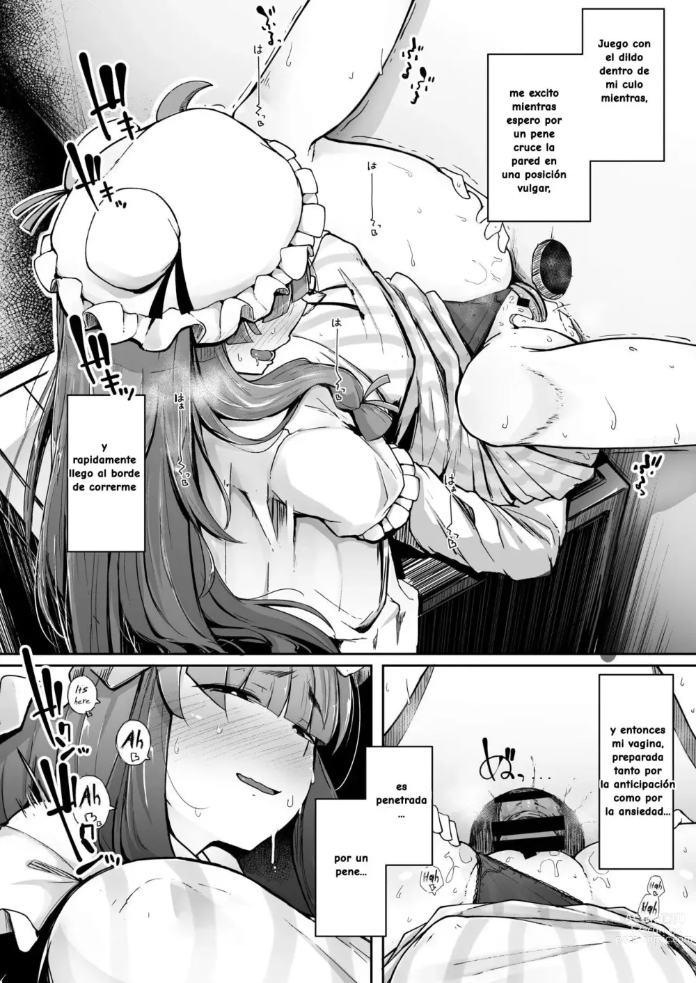 Page 6 of doujinshi Ana to Muttsuri Dosukebe Daitoshokan 2