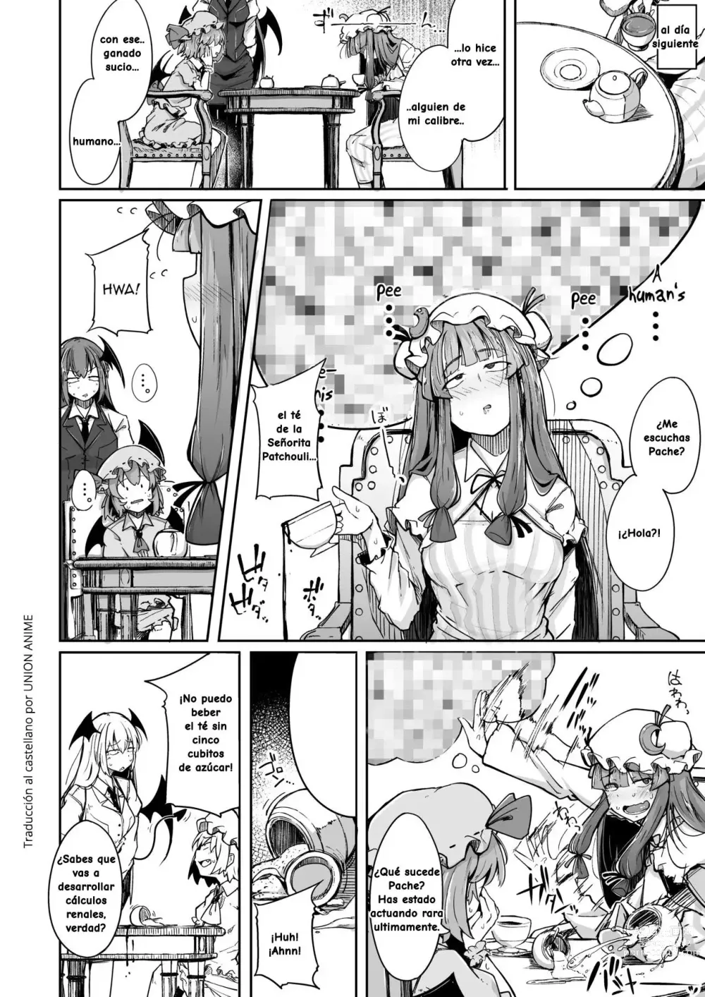 Page 10 of doujinshi Ana to Muttsuri Dosukebe Daitoshokan 2