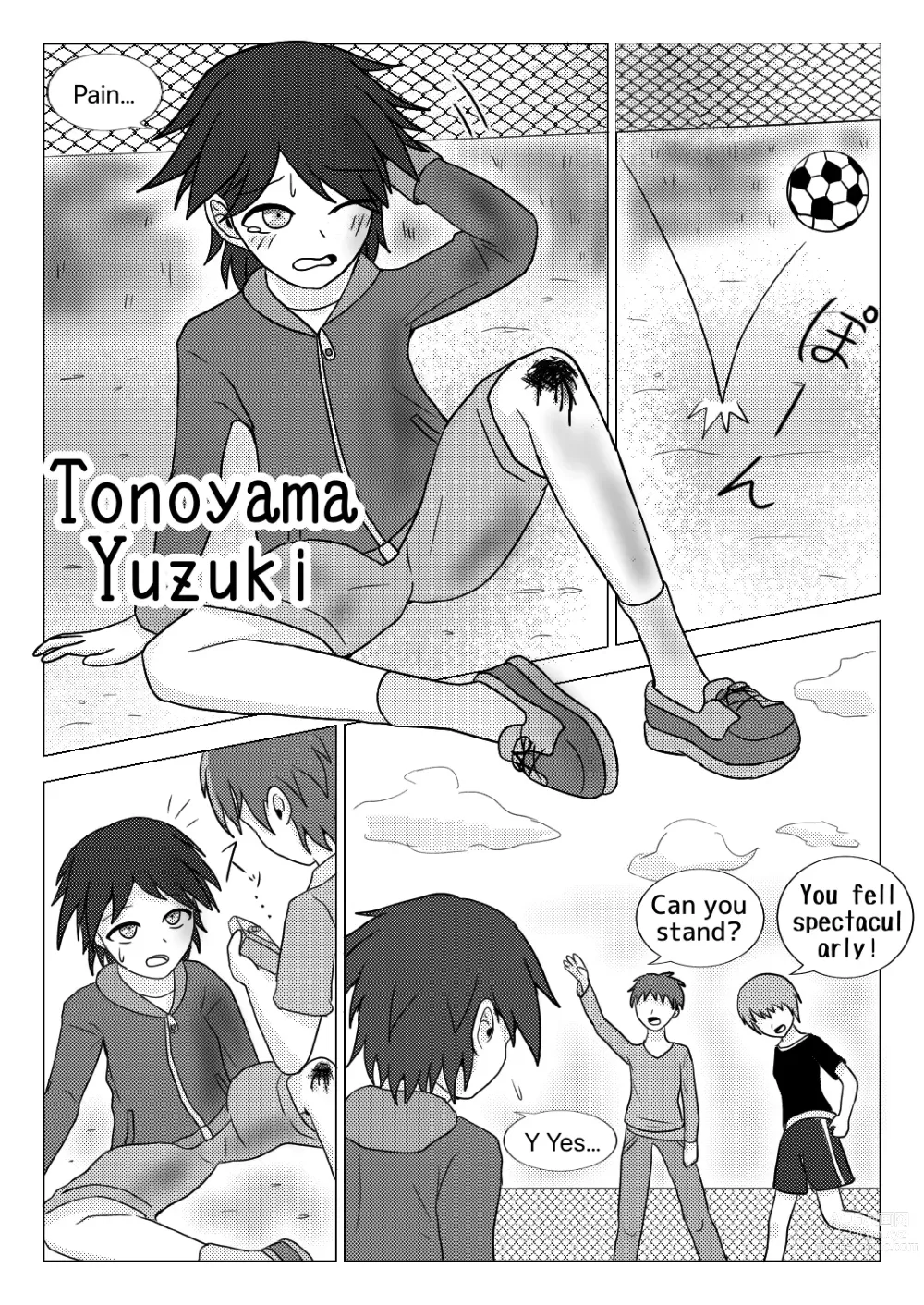 Page 27 of doujinshi In the school trip bus -Water bottle and band-aid-