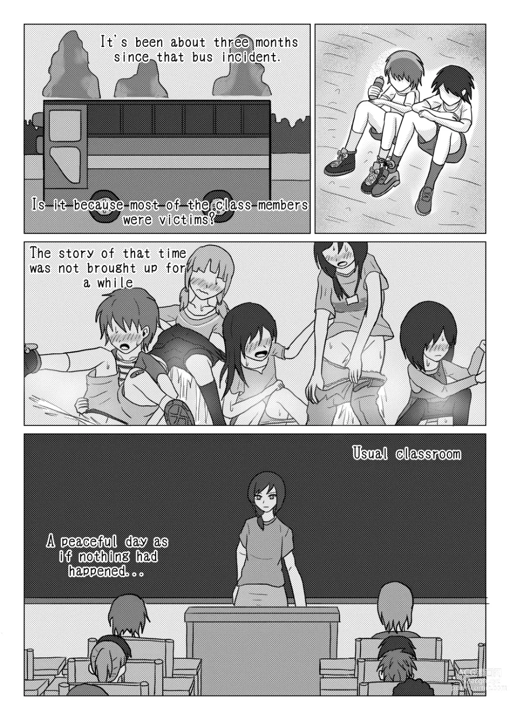 Page 25 of doujinshi After the school trip bus -Three-legged-