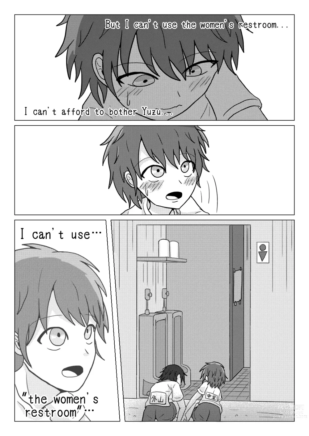 Page 30 of doujinshi After the school trip bus -Three-legged-