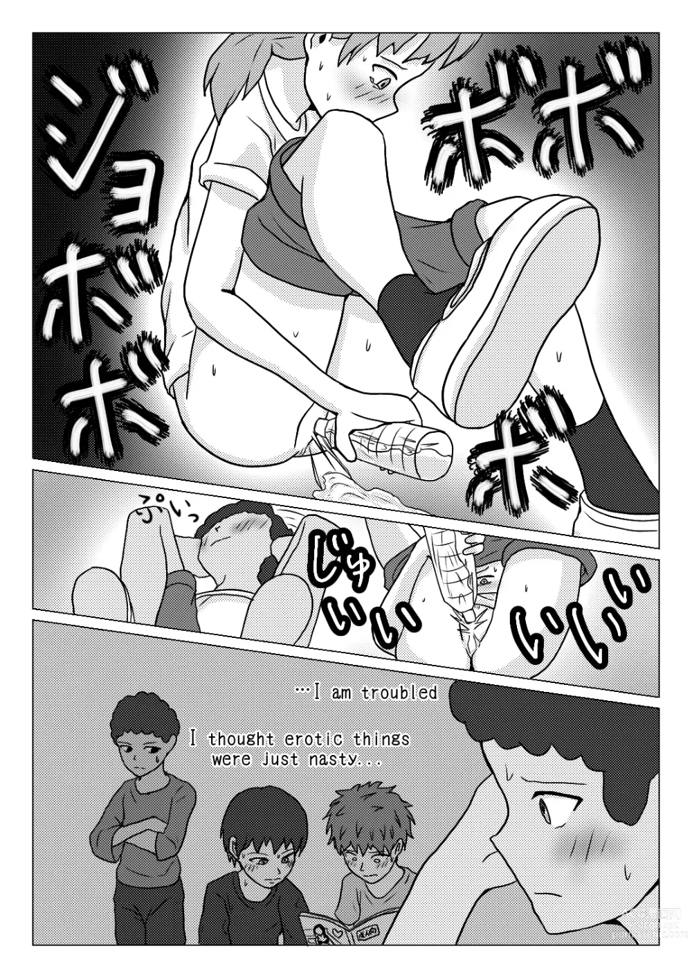 Page 47 of doujinshi Shuugakuryokou no Basu no Naka de - Dantai Kyougi -