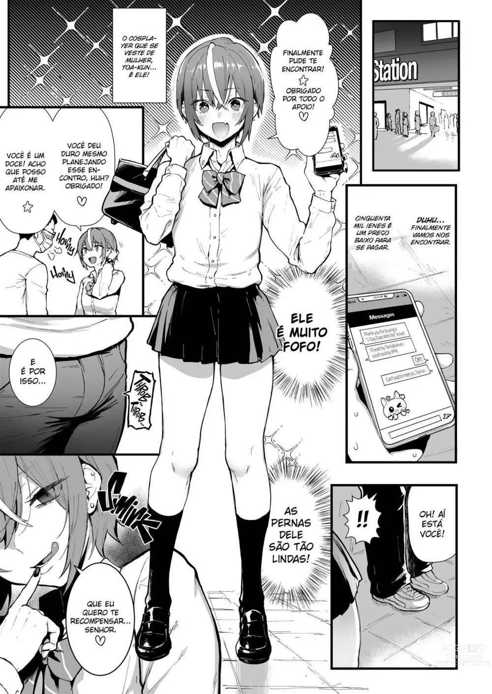 Page 5 of doujinshi Okane Daisuki -Otokonoko Hen-