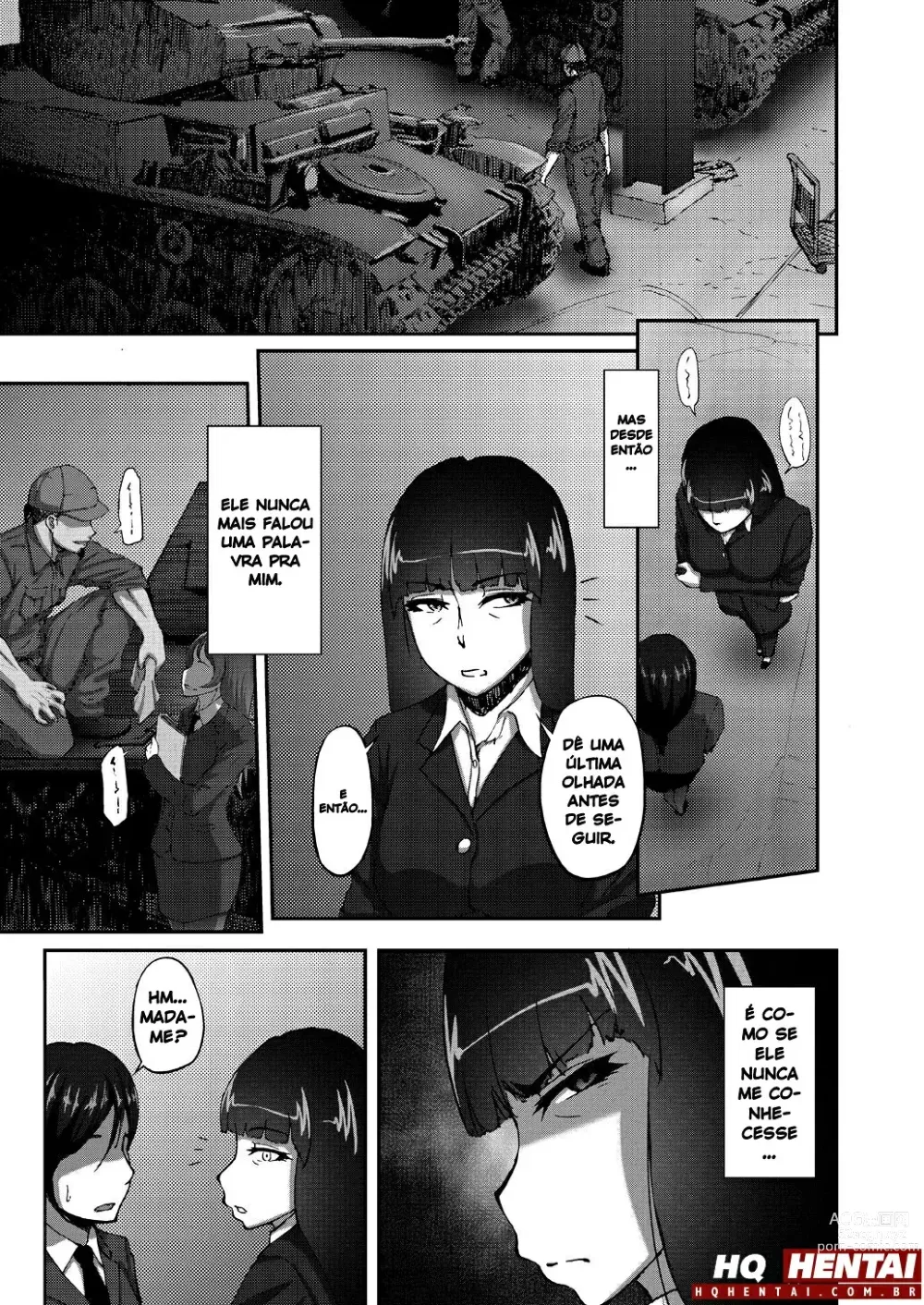 Page 12 of doujinshi Nishizumi Shiho's Forbidden Fruit - Part 1