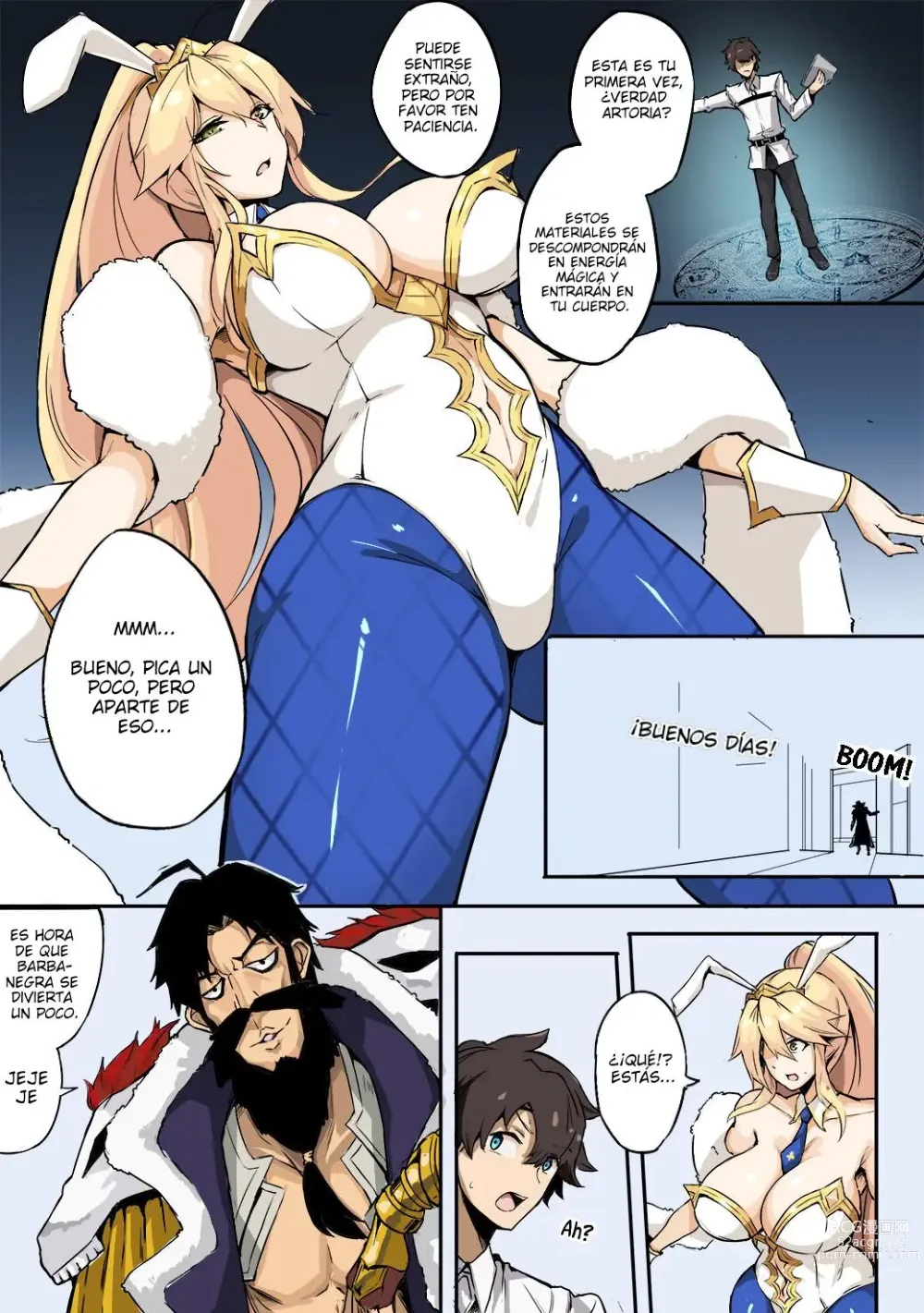 Page 2 of doujinshi Fate El complot de Barbanegra