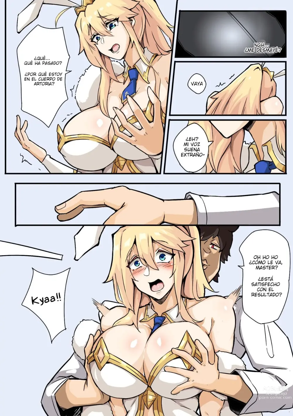 Page 7 of doujinshi Fate El complot de Barbanegra