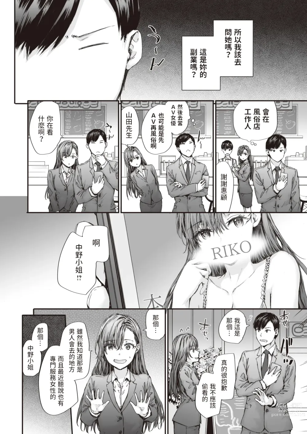 Page 6 of manga Haken no Nakano-san wa Moto AV Joyuu vol.3