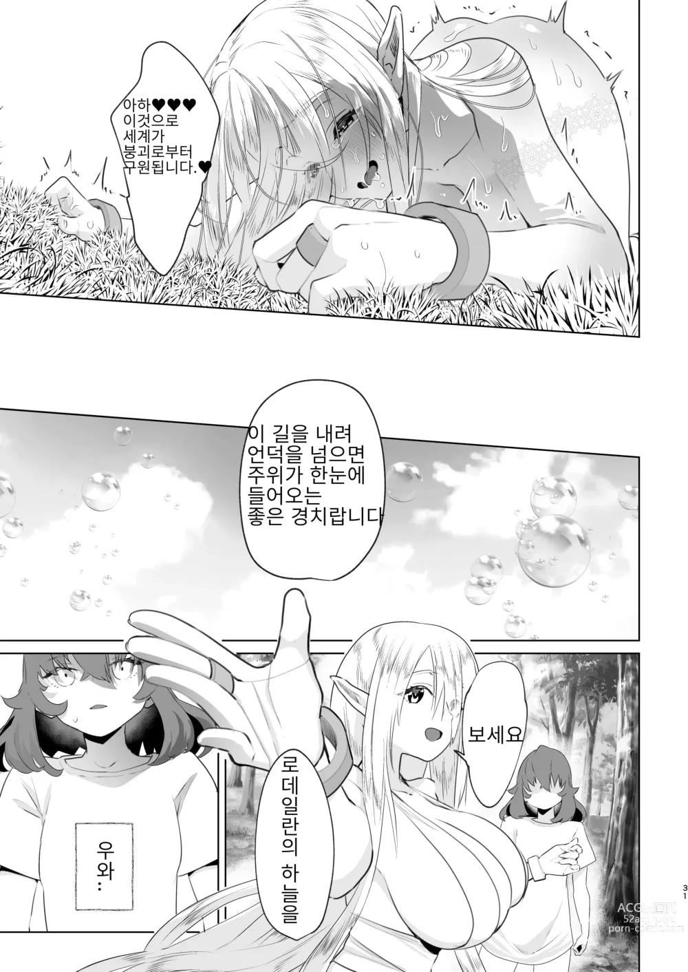 Page 29 of doujinshi 이세계에 전생했더니 후타나리 용사님이었던 건 01