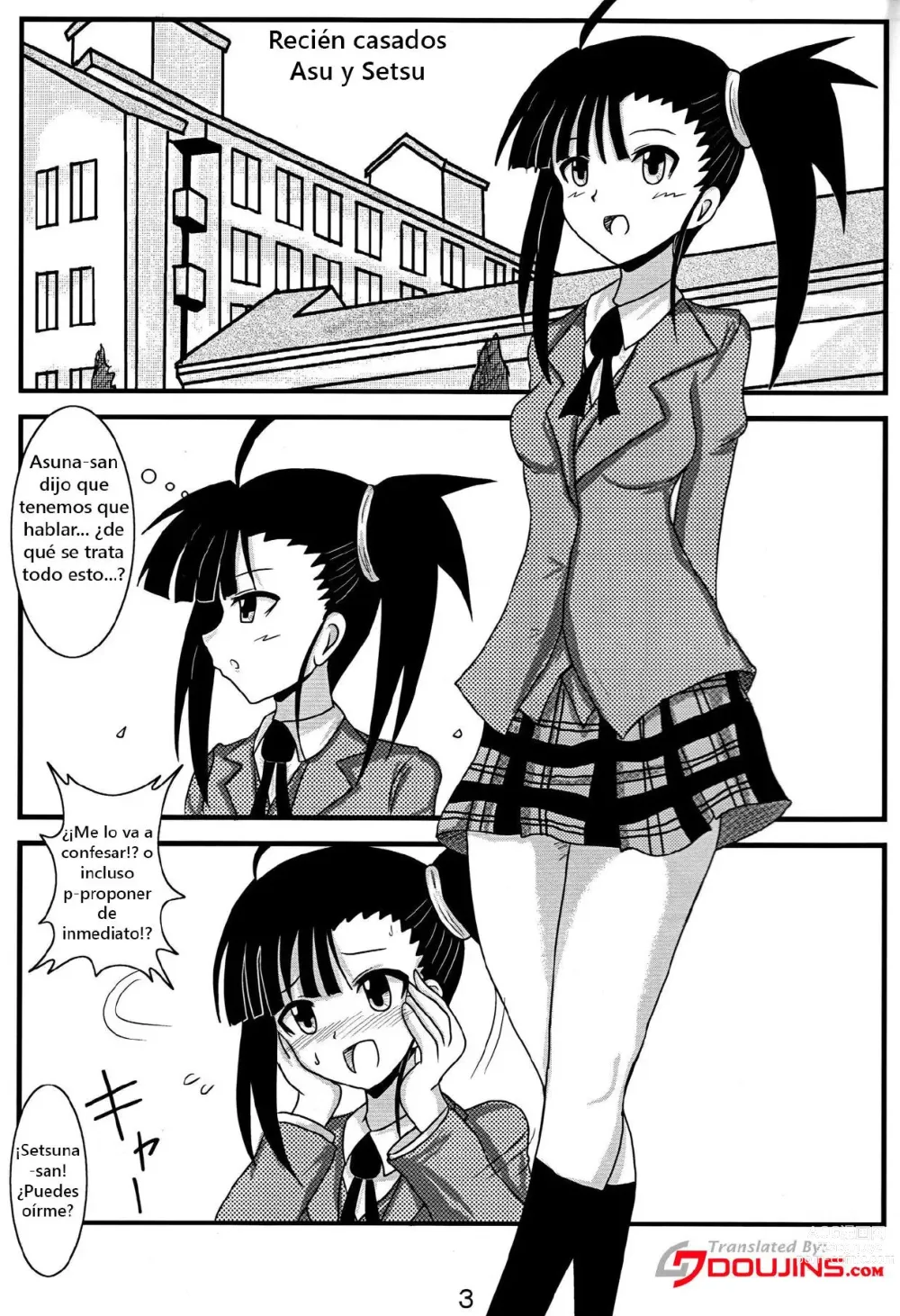 Page 2 of doujinshi Shinkon Asu Setsu