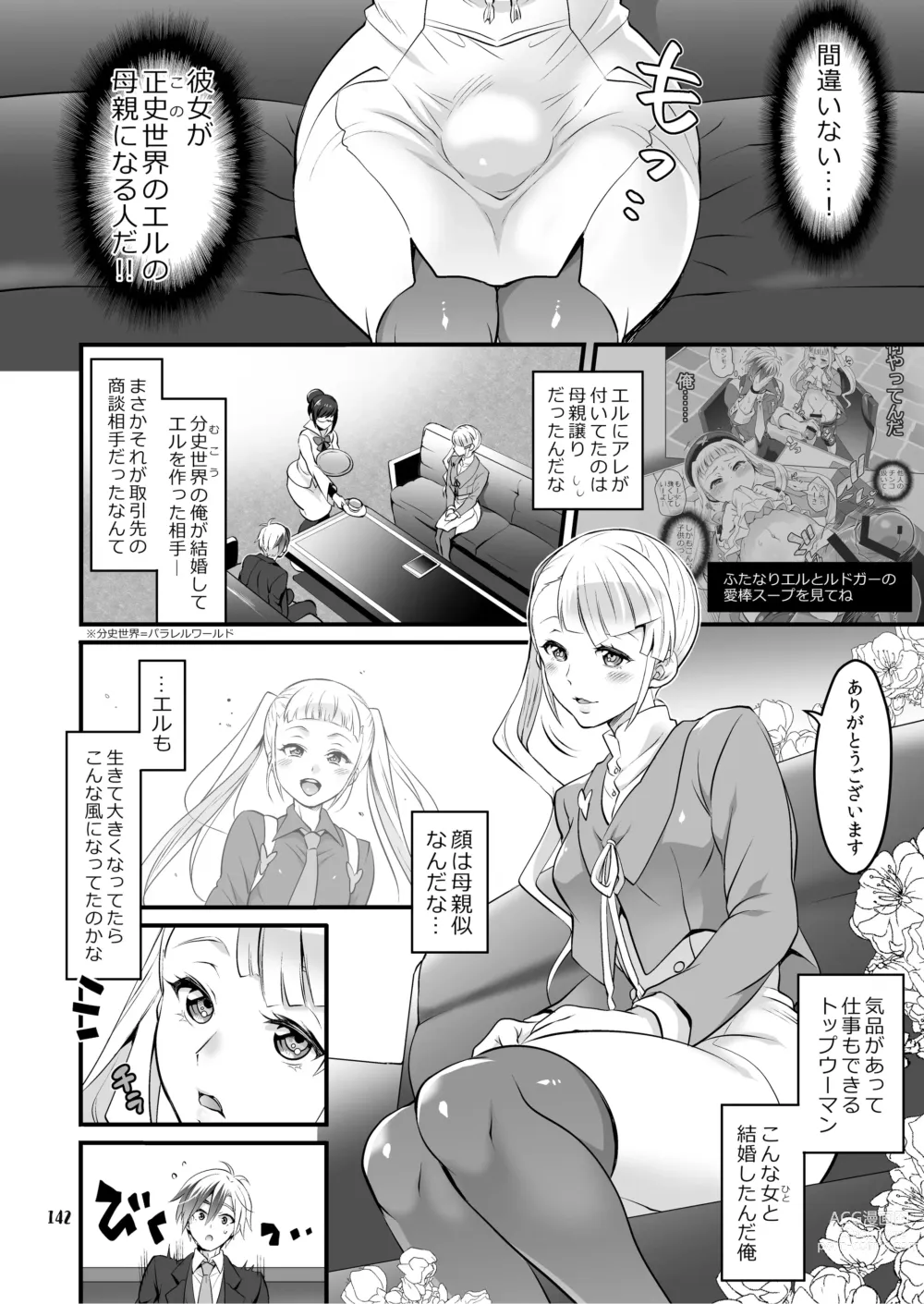 Page 143 of doujinshi Futanari Joshirudo!