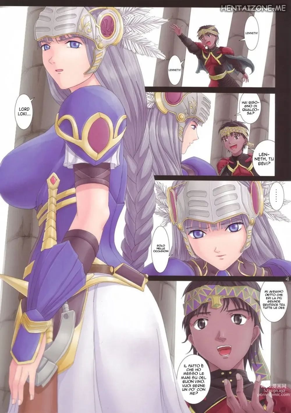 Page 5 of doujinshi Lenneth la Valchiria che Beve