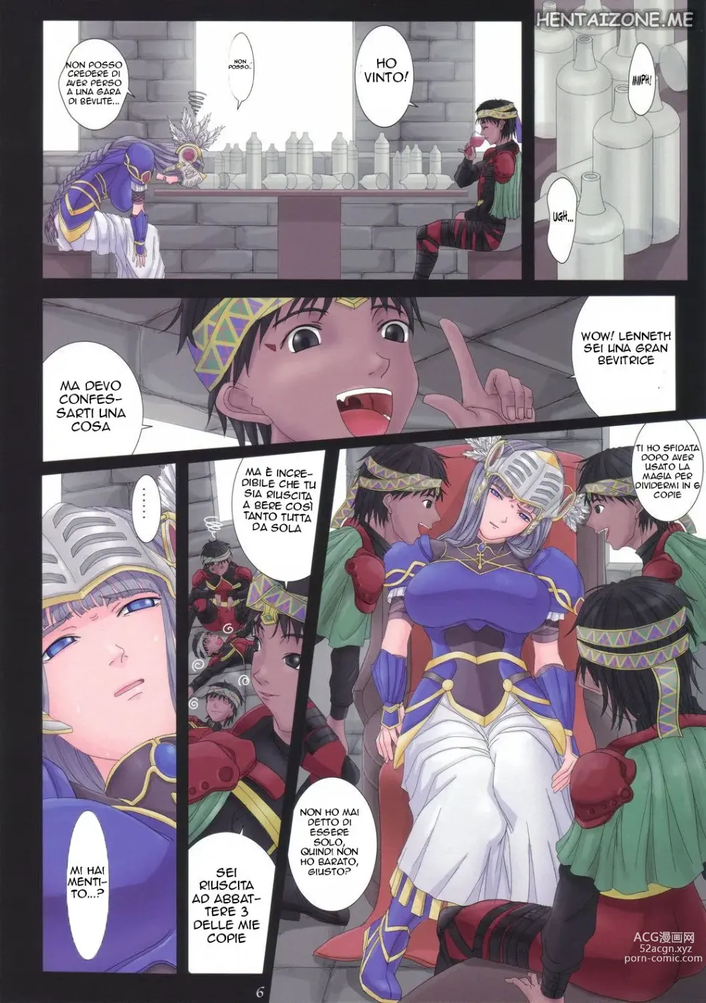 Page 7 of doujinshi Lenneth la Valchiria che Beve