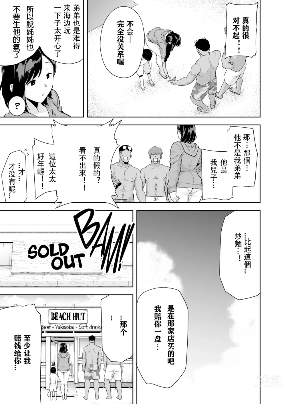 Page 6 of doujinshi 夏妻1 ～夏～旅館～ナンパ男達に堕ちた妻～ [砂浜嵌字] [DL版] 无眼镜版