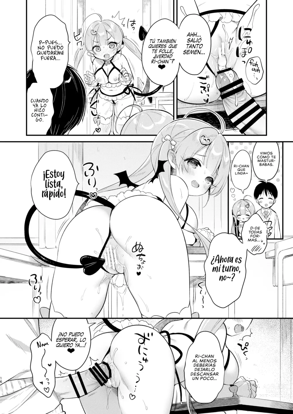 Page 15 of doujinshi Ataque de las Gemelas Sucubo 2