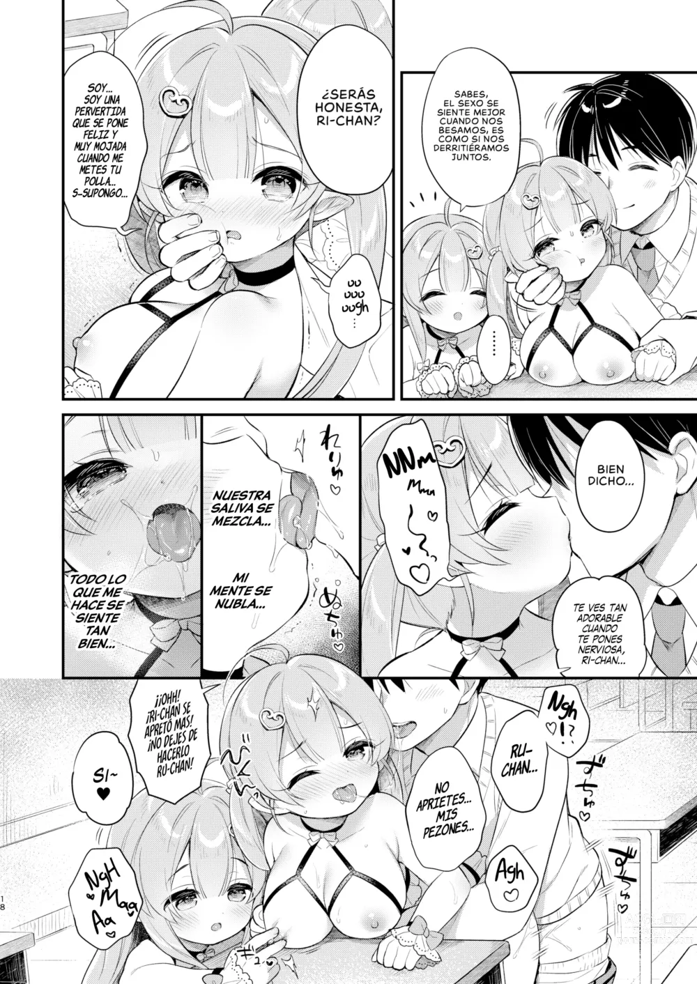 Page 17 of doujinshi Ataque de las Gemelas Sucubo 2