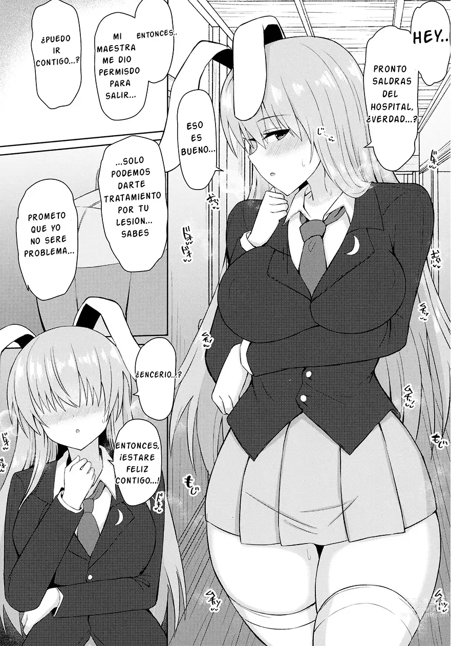 Page 19 of doujinshi Hatsujou Usagi wa Makerarenai｜Una coneja caliente no puede ser derotada