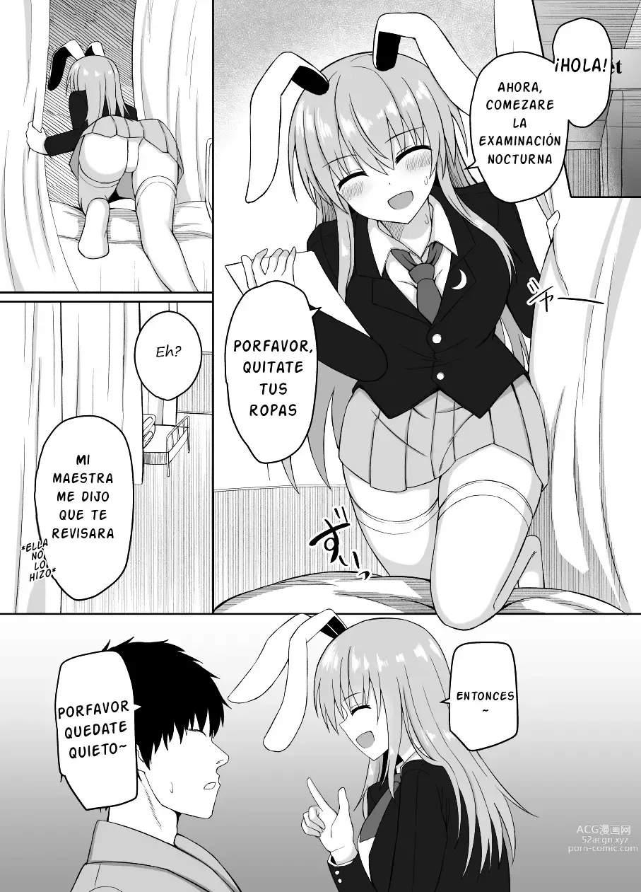 Page 4 of doujinshi Hatsujou Usagi wa Makerarenai｜Una coneja caliente no puede ser derotada