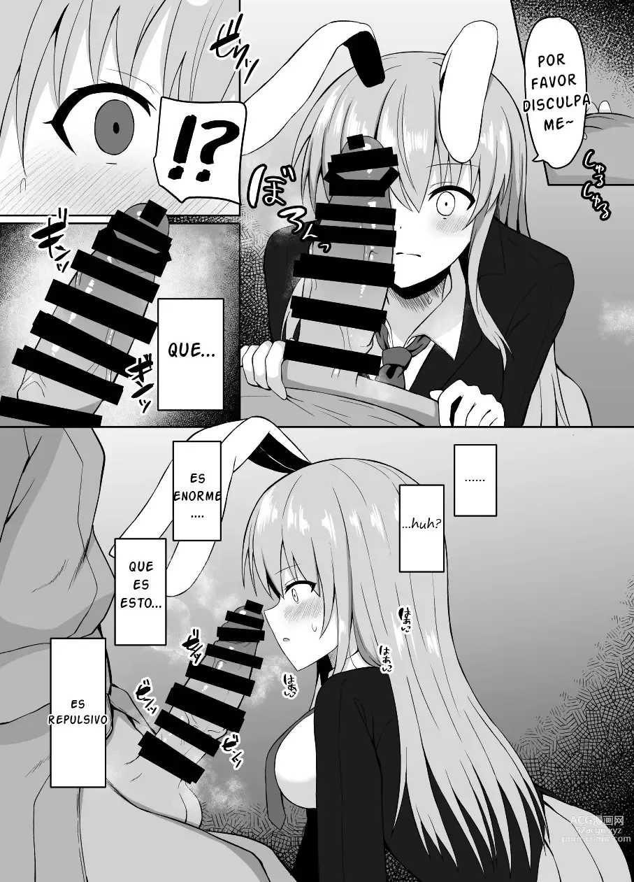 Page 6 of doujinshi Hatsujou Usagi wa Makerarenai｜Una coneja caliente no puede ser derotada