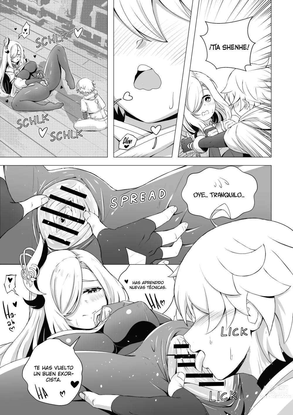 Page 11 of doujinshi Emergency Exorcist Training