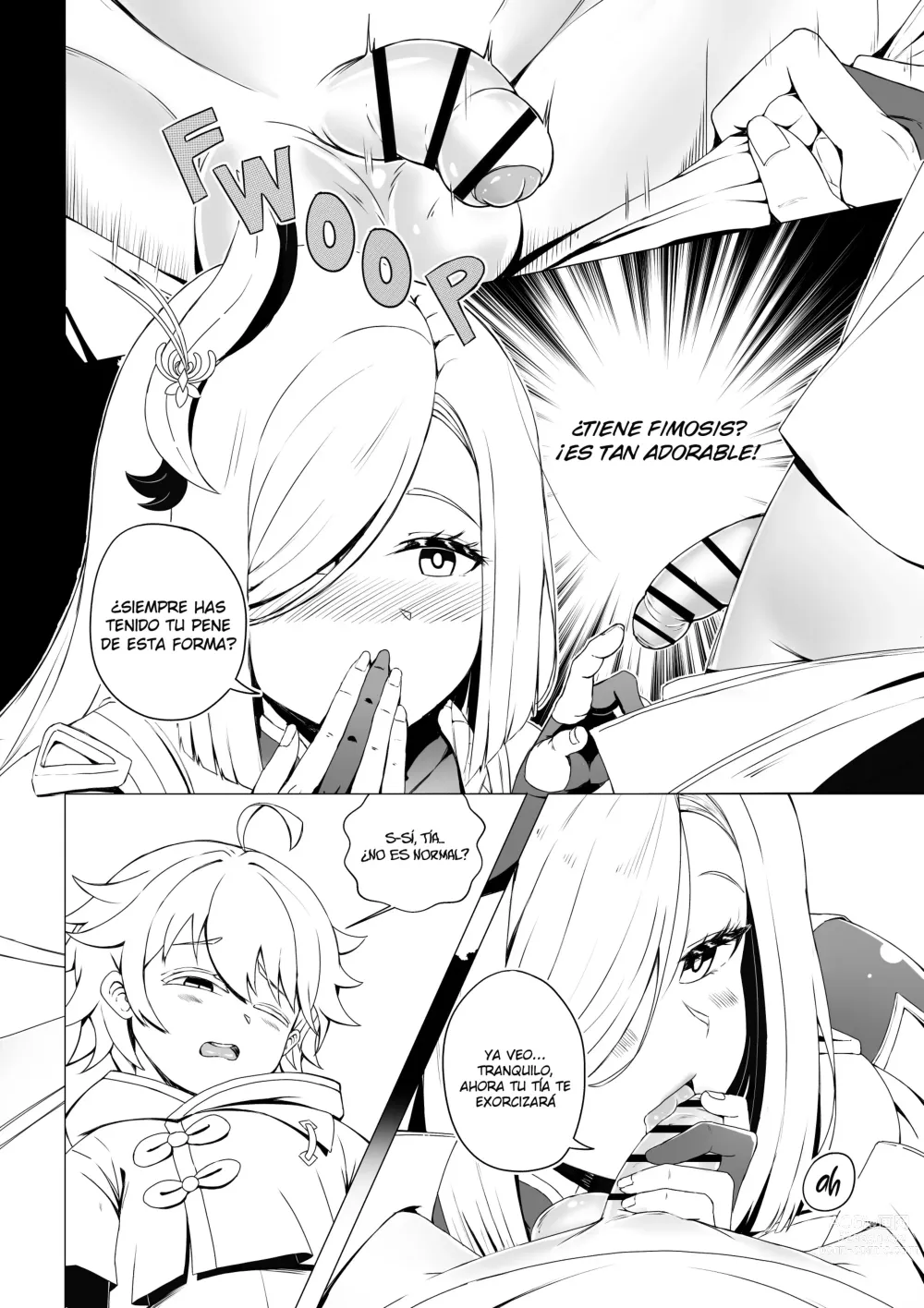 Page 6 of doujinshi Emergency Exorcist Training