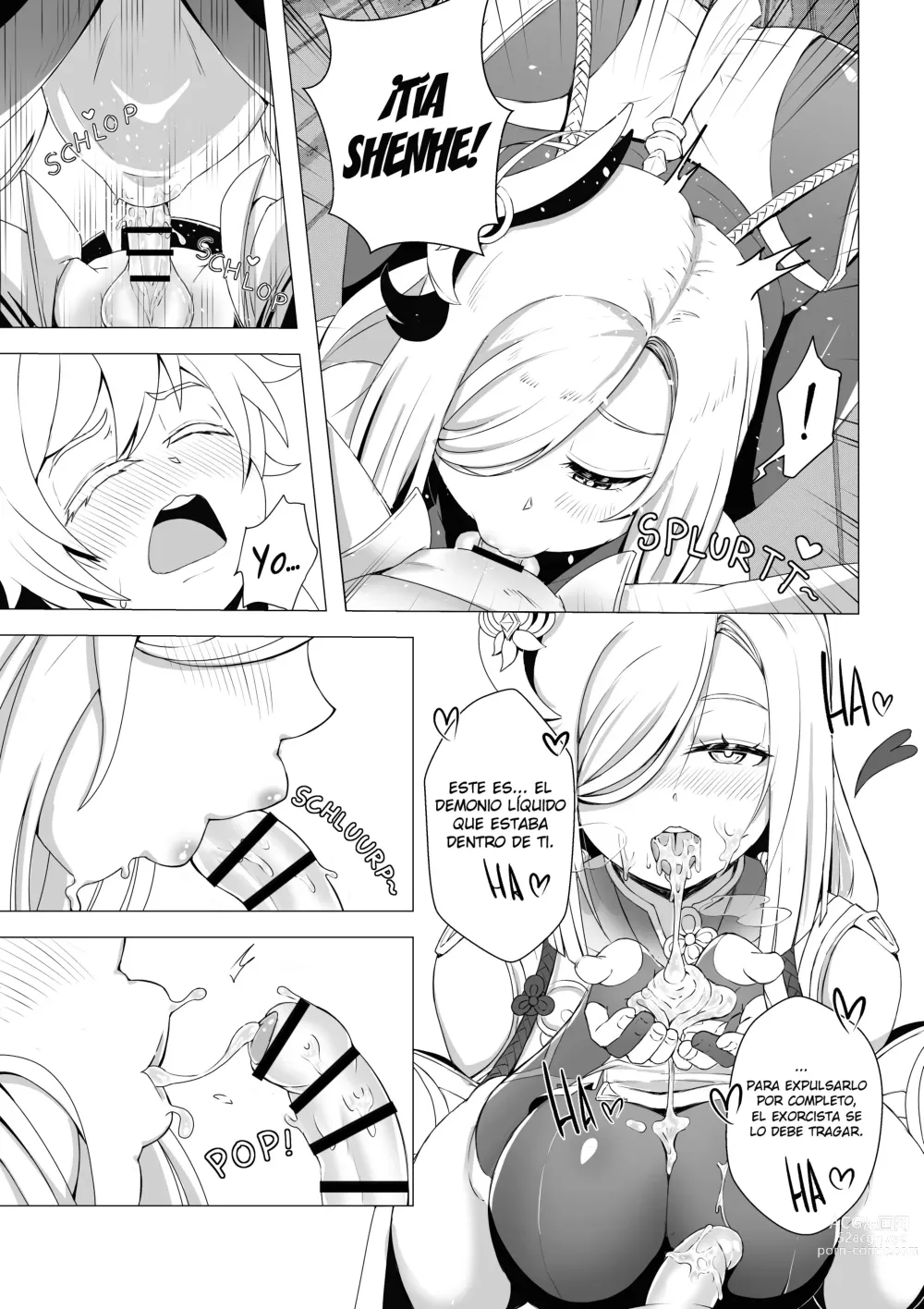 Page 9 of doujinshi Emergency Exorcist Training