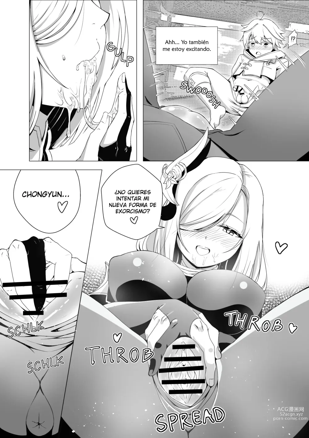 Page 10 of doujinshi Emergency Exorcist Training