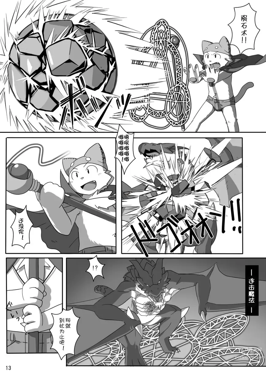 Page 14 of doujinshi 剑与魔法