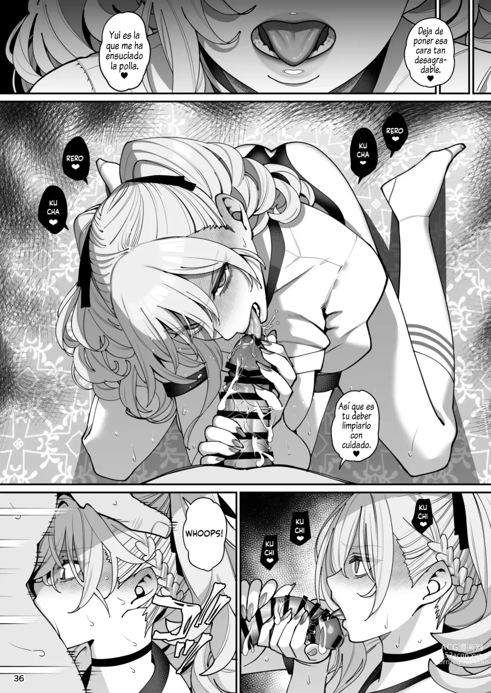 Page 37 of doujinshi Kanojo Saimin 2