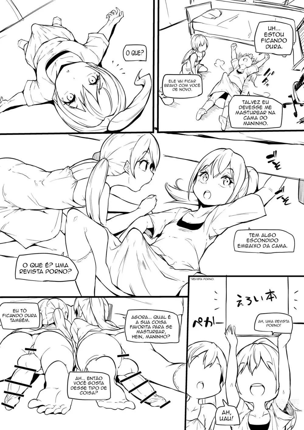 Page 3 of doujinshi Hutago no Imoutoga Oniityan wo Mesuo ti Saseru [Makin] PT-BR