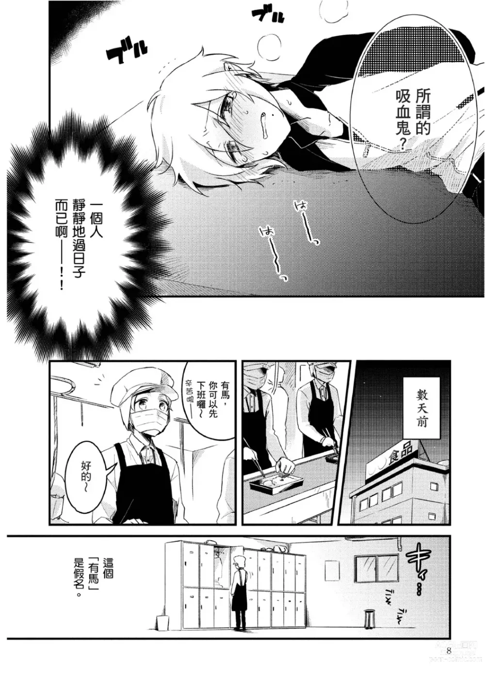 Page 5 of manga 被撿到的吸血鬼的色色研究 Vol. 1