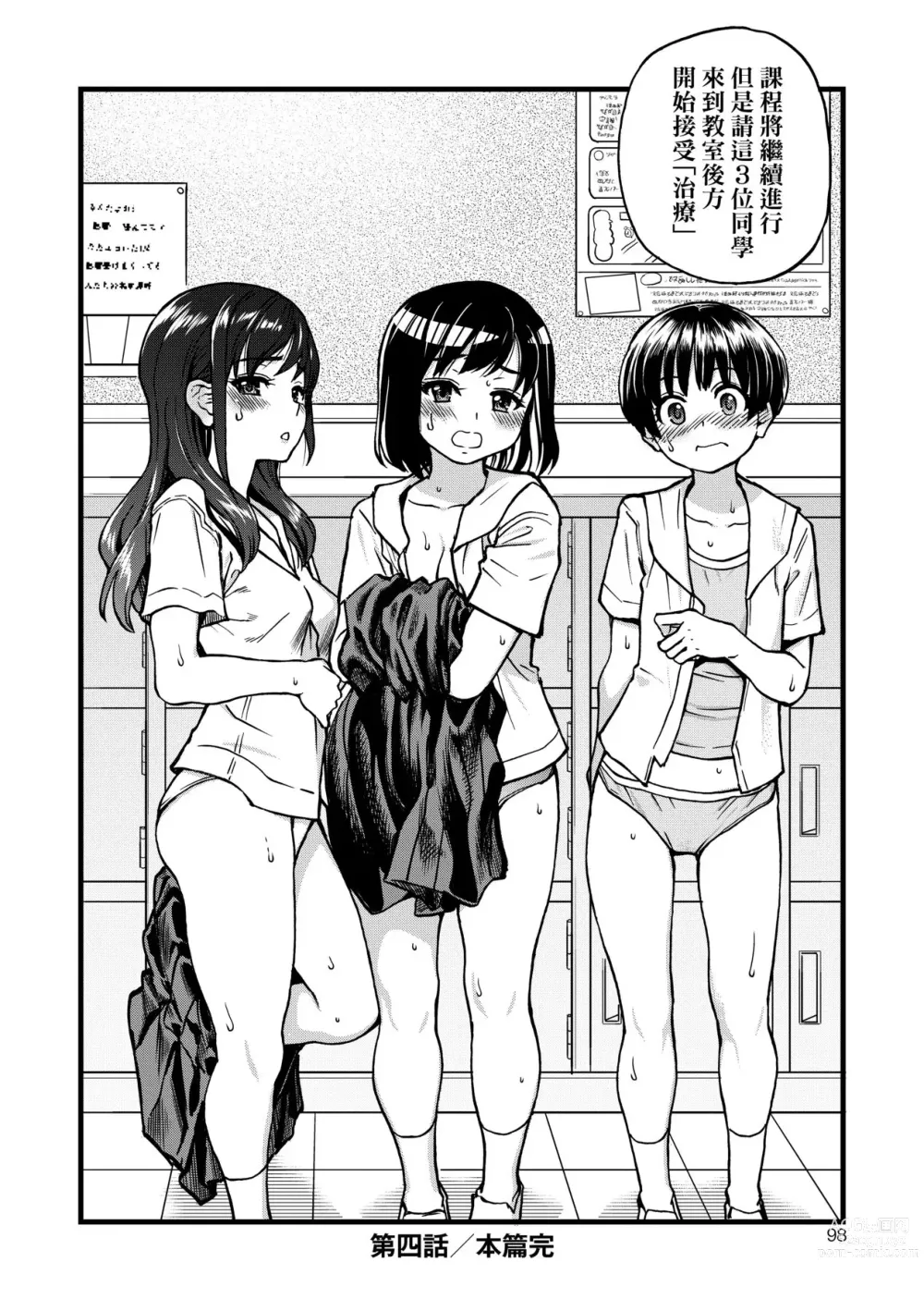 Page 100 of manga 靠我的精液本復快癒!! (decensored)