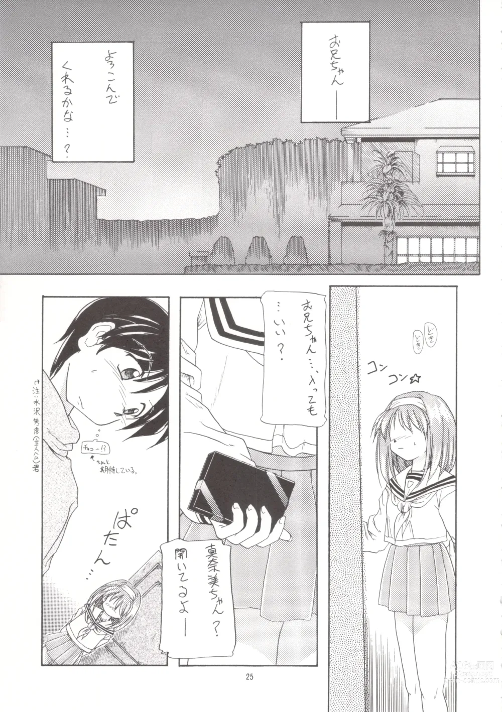 Page 24 of doujinshi Manami C-SPEC