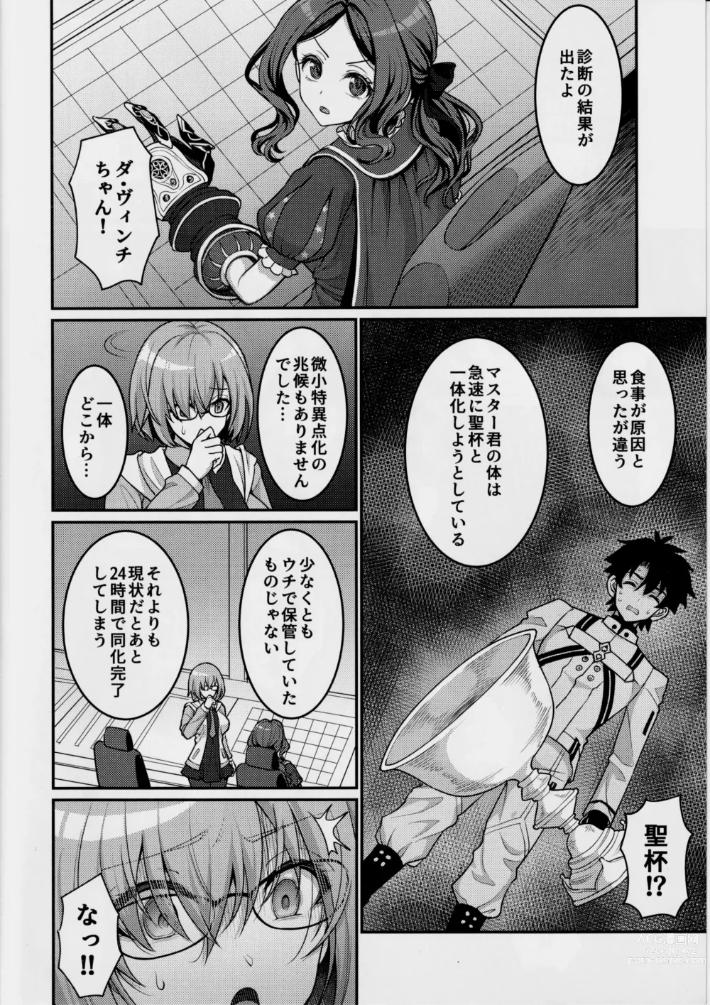 Page 3 of doujinshi Chaldea Sakusei Souryokusen!!