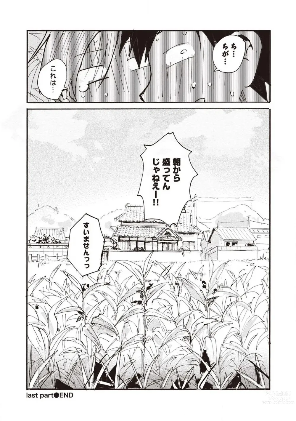 Page 170 of manga Hatomugi Batake de Tsukamaete - The Catcher in the Hato