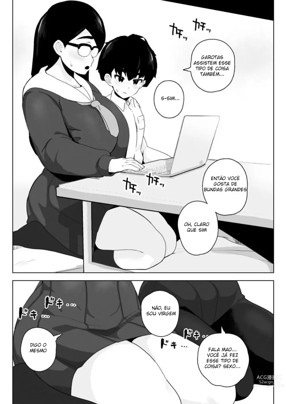 Page 7 of doujinshi Class 1 Shiri ga Dekai Megane no Osanajimi ni Nakadashi Shiro to Honnou ga Itte iru