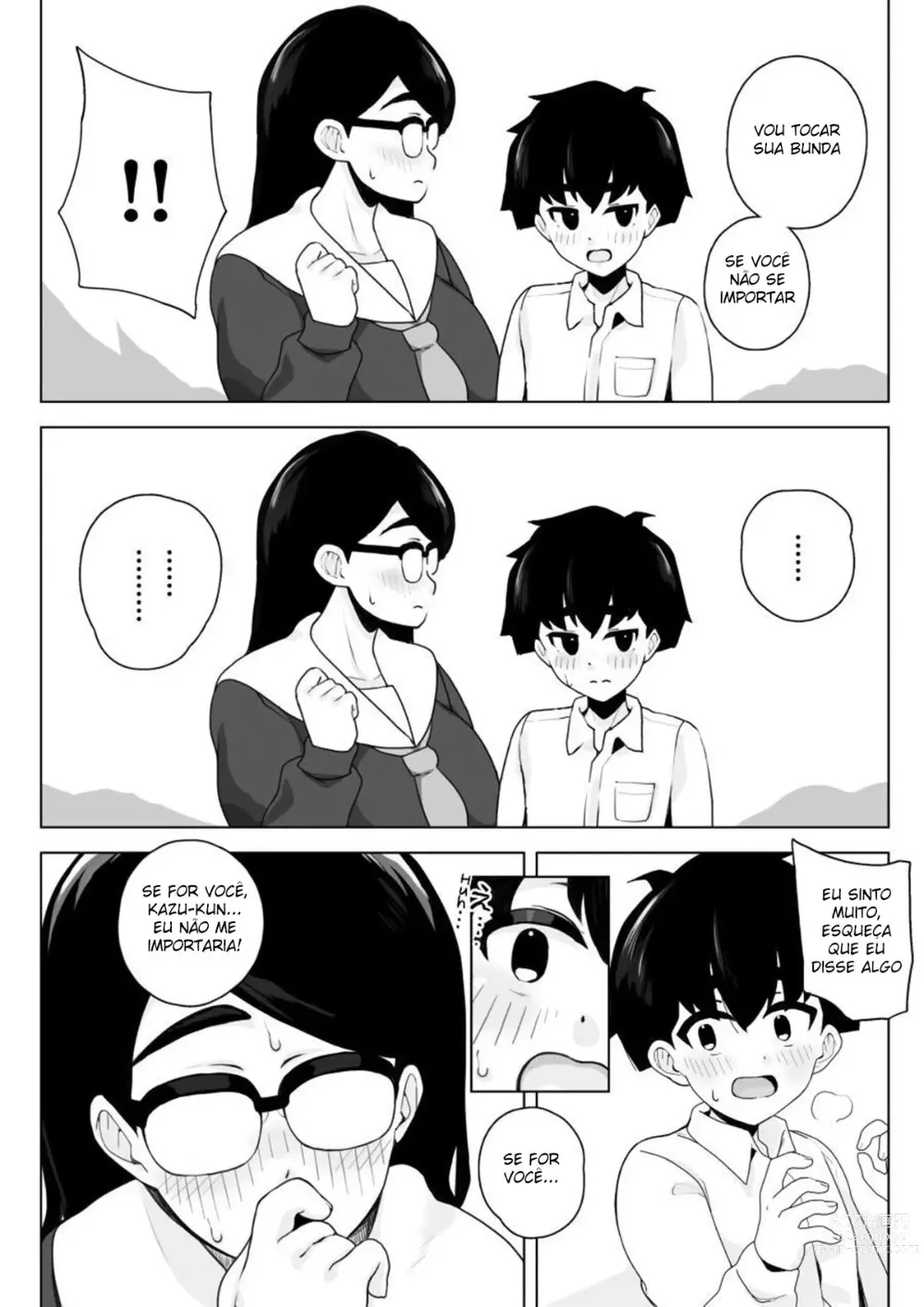 Page 8 of doujinshi Class 1 Shiri ga Dekai Megane no Osanajimi ni Nakadashi Shiro to Honnou ga Itte iru