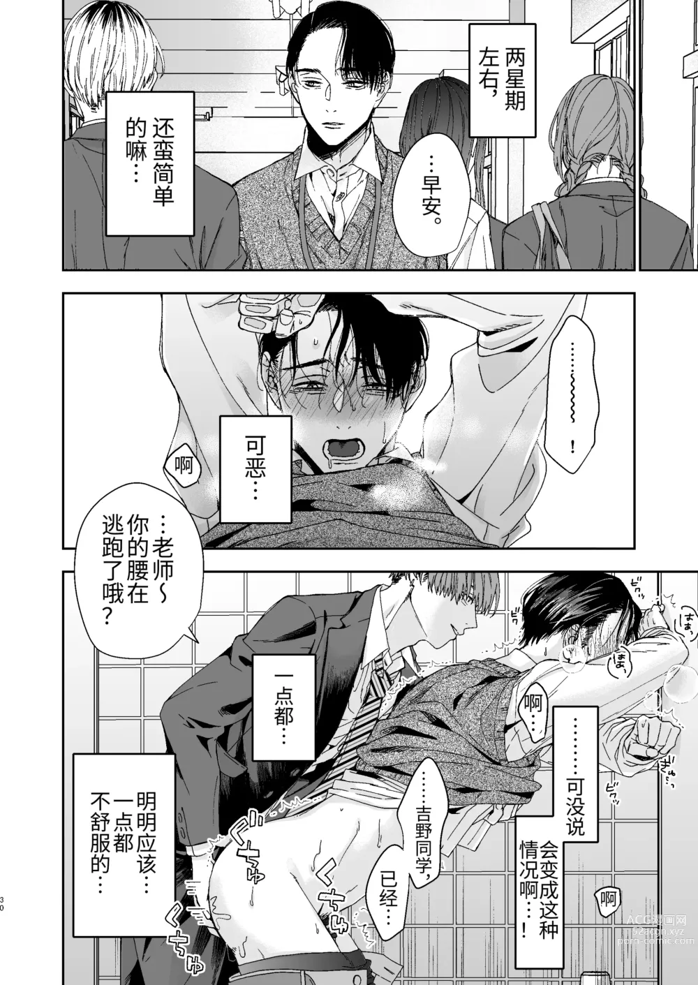 Page 30 of doujinshi Yarichin Kyoushi no Ore ga Seito ni Choukyou Sarete Mesu Ochi nante Suru Wake Nai⁉