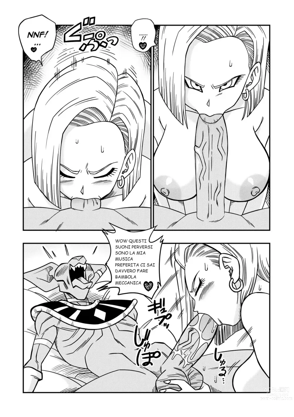 Page 18 of doujinshi nessuno disobbedisce a lord beerus