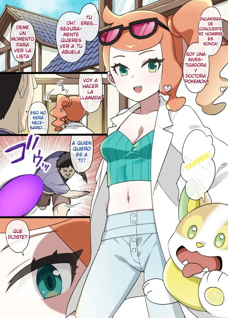 Page 1 of doujinshi Slave Ball Brainwashing - Sonia & Yamper