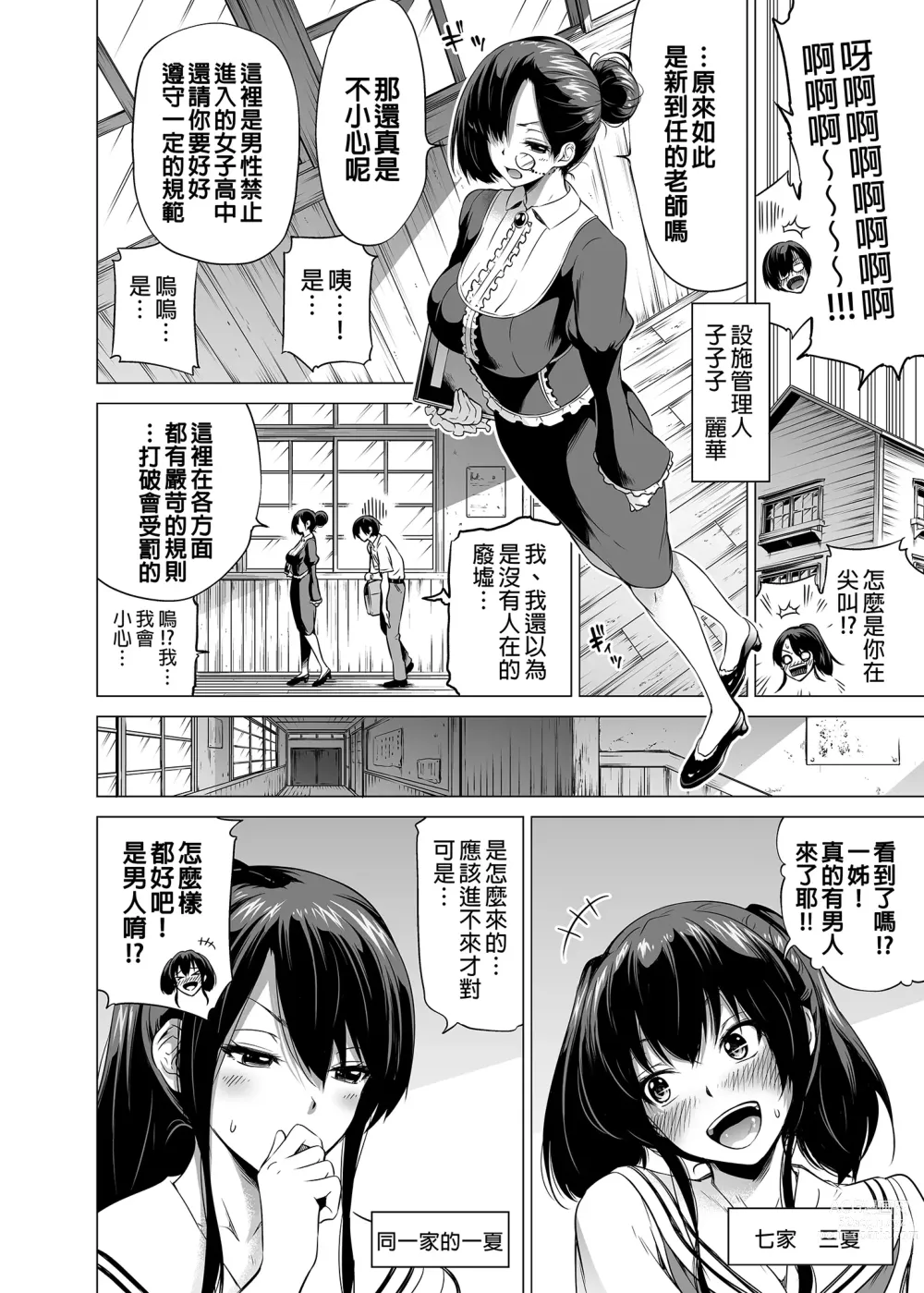 Page 188 of doujinshi 三姐妹1-2 七夏1-6 无马