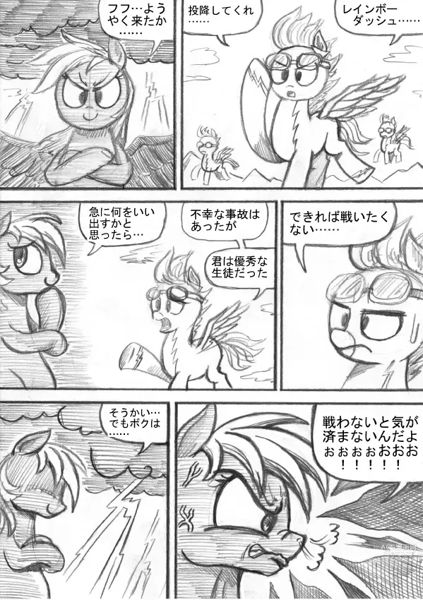 Page 116 of doujinshi My Little Pony ~~ Dokusai wa Mahou ~~