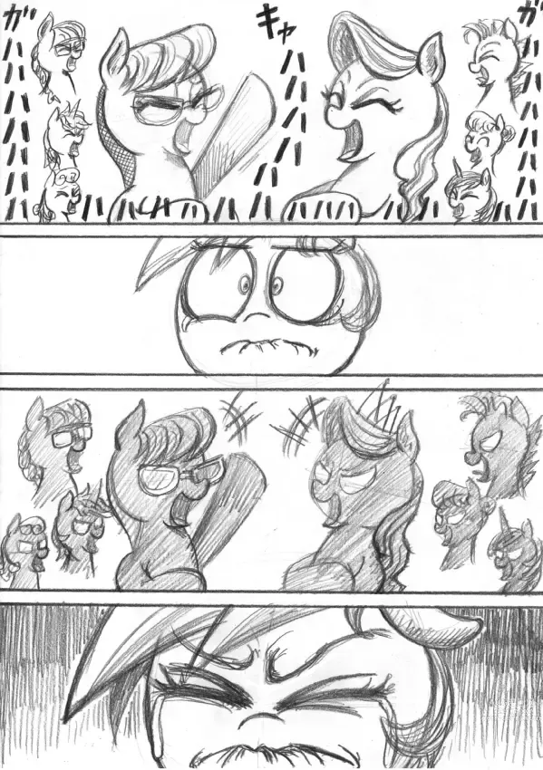 Page 94 of doujinshi My Little Pony ~~ Dokusai wa Mahou ~~