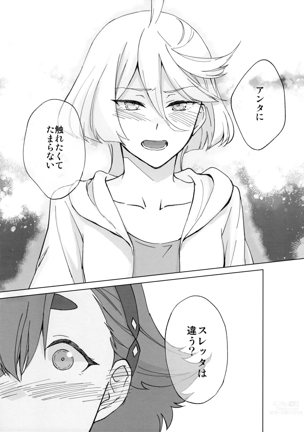 Page 17 of doujinshi Kiss Kiss Kiss