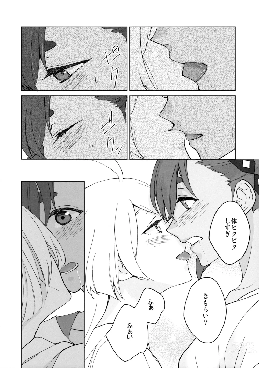 Page 20 of doujinshi Kiss Kiss Kiss