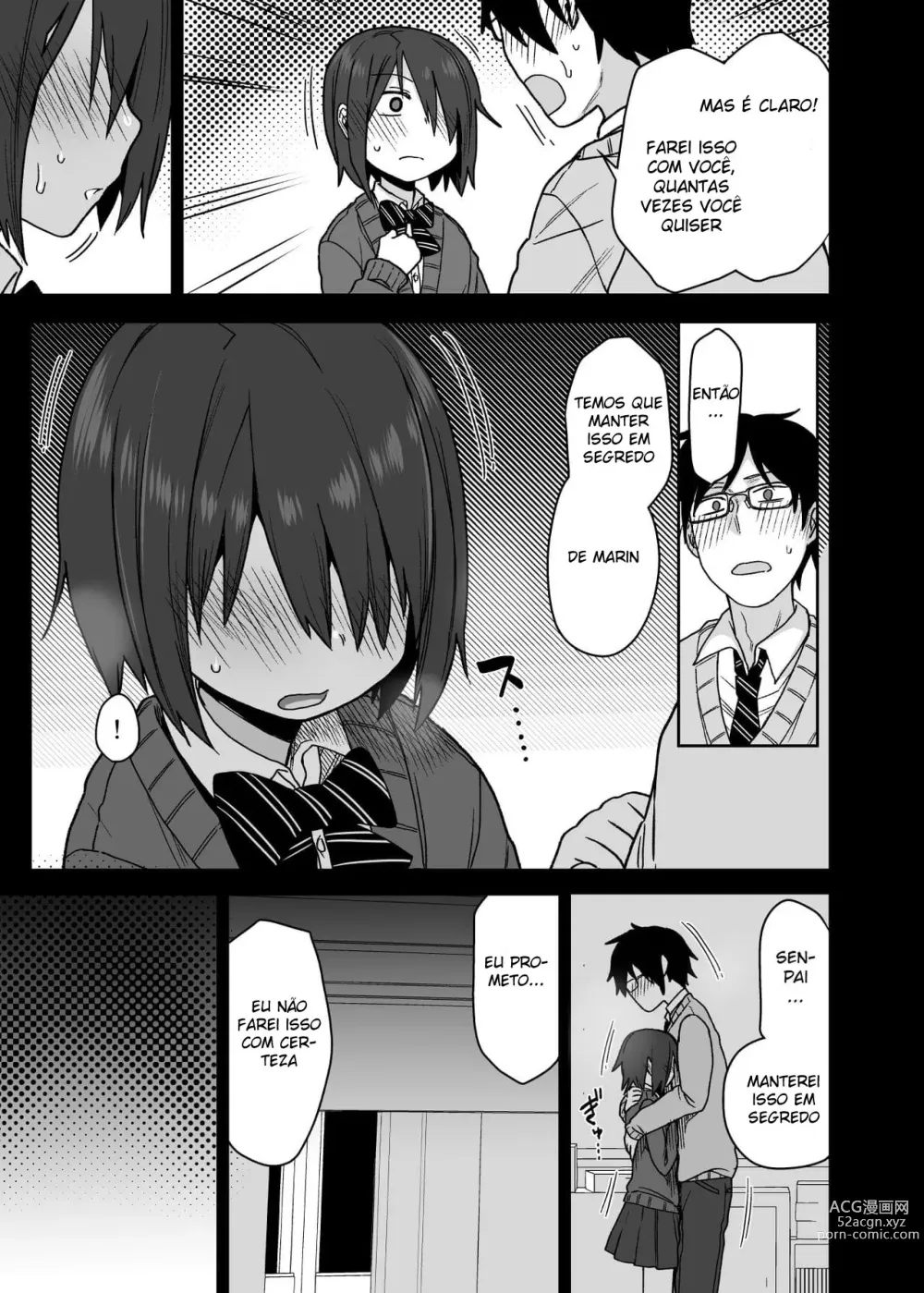 Page 34 of doujinshi Yarasete kureru Senpai