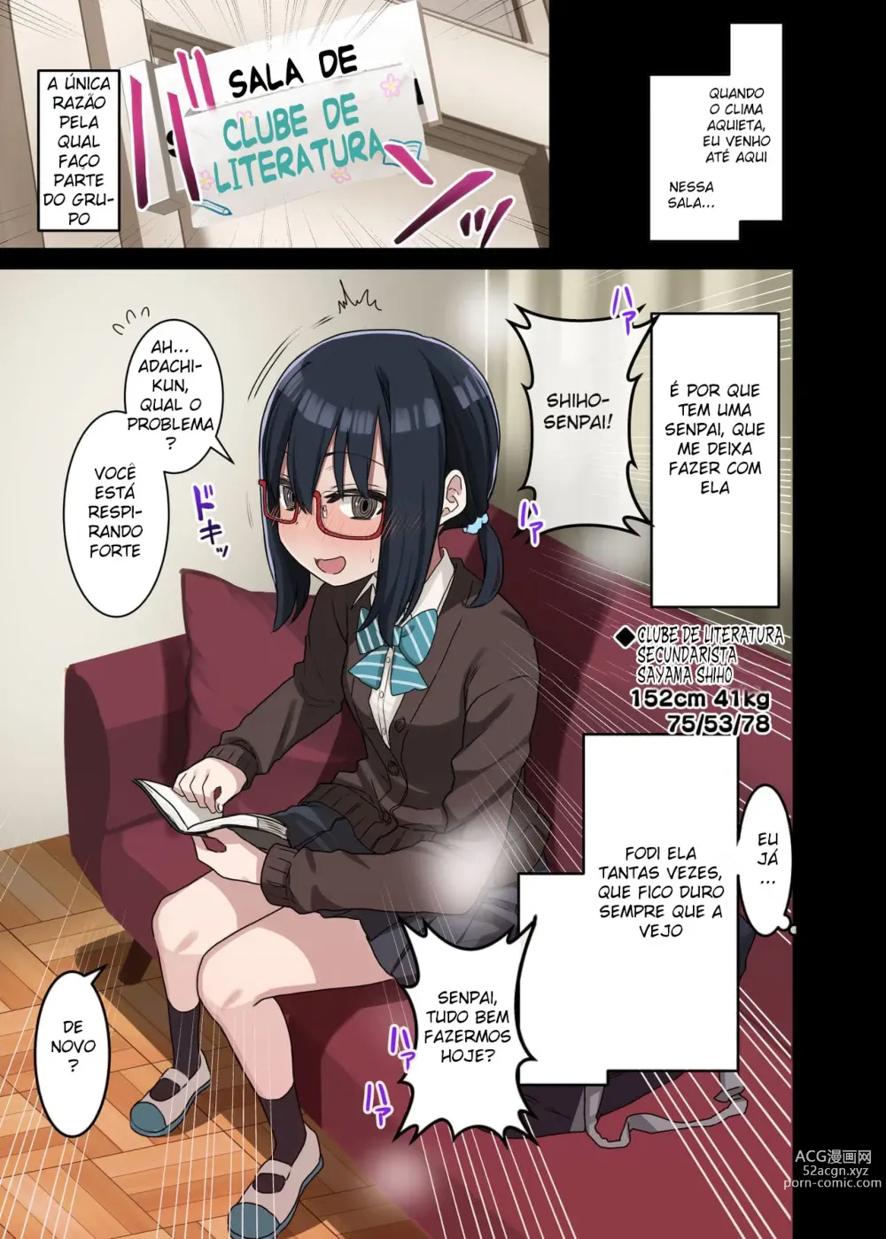 Page 2 of doujinshi Zoku Yarasetekureru Senpai