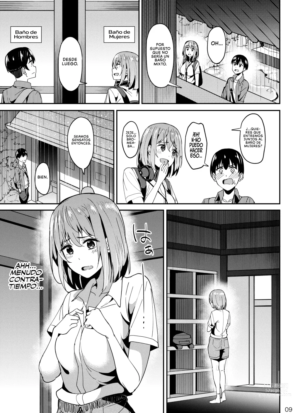 Page 8 of doujinshi Pasándola a lo Grande Capitulo 3: Onsen