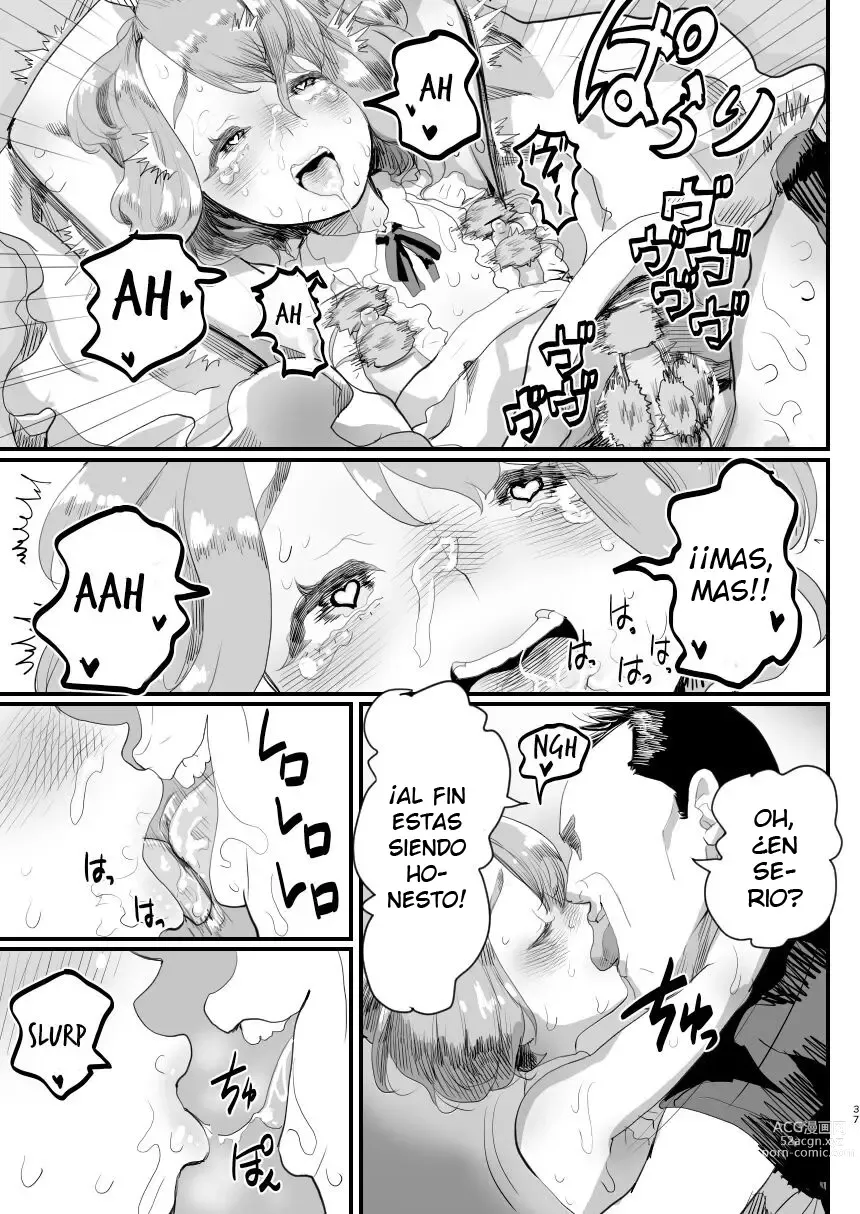 Page 36 of doujinshi Papa no Onaho ni Nare! ~Ero Oyaji no Ejiki ni Natta Otokonoko~