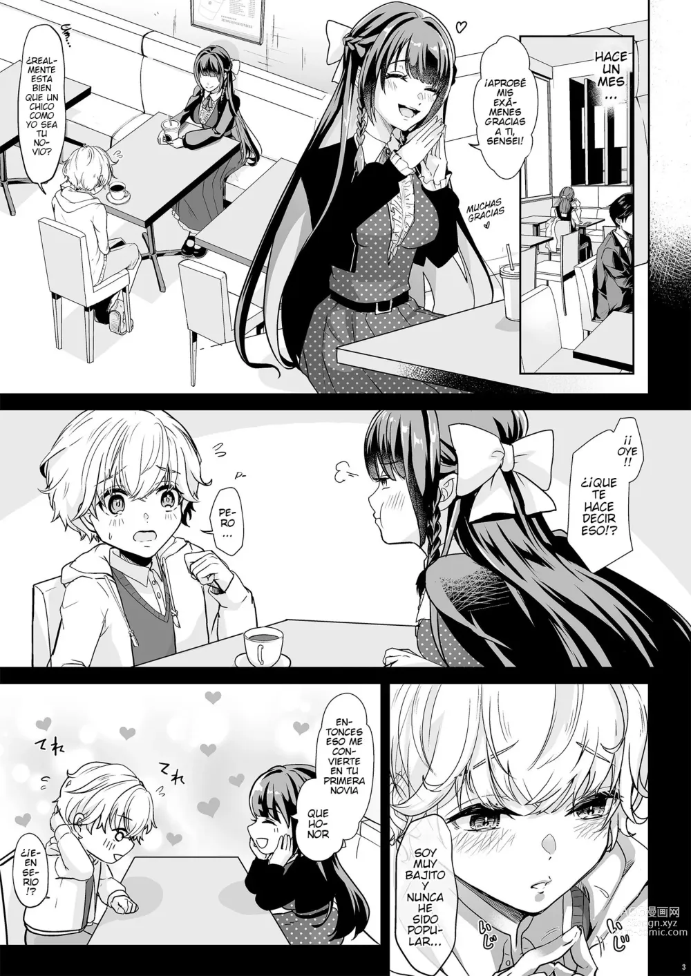 Page 4 of doujinshi Watashi no Kawaii Omorashi Sensei